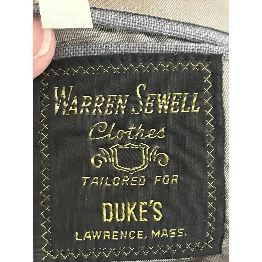 American Craftsman Warren Sewell Suit Jacket Blazer SIze 56 Gray